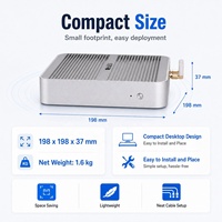 Nouveau mini PC de bureau Intel Core I3-8140U DDR4 sans ventilateur, 4 ports USB 3.0, 2 ports USB 2.0 pour stations de recherche de catalogue de bibliothèque, approvisionnement en gros