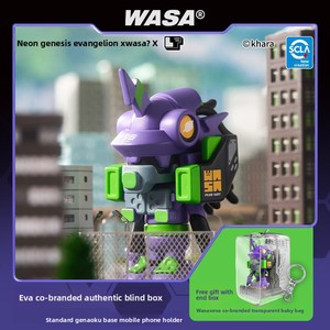 ของแท้ WASAxEVA ร่วมแบรนด์ ของเล่นสุดฮิต กล่องสุ่ม คาเมเลี่ยน EVA PVC หุ่นยนต์แท้ <span class=keywords><strong>Evangelion</strong></span> โมเดลแอคชั่นฟิกเกอร์ - Product Image 6