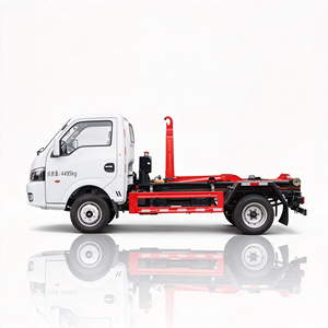 Camión de basura con gancho elevador eléctrico Dongfeng Huashen de 4.5 toneladas, suministro directo para transferencia de basura municipal - Product Image 2