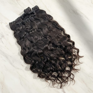 Fasci di Capelli Umani Vergini Indiani 100% Naturali all'Ingrosso - Product Image 5