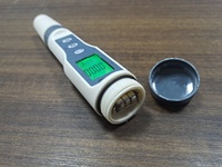 Testeur de qualité de l'eau 0-14pH 3-en-1 numérique avec mesure de température et d'EC, rétroéclairage pour aquariums et eau potable, personnalisable OEM/ODM