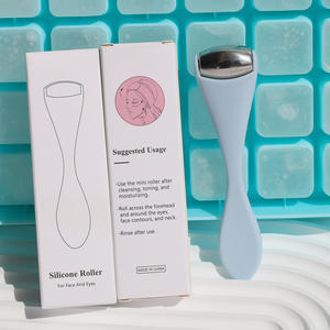 Roller Krim Mata dari Baja Anti Karat, Alat Pijat Wajah untuk Aplikator, Mengurangi Bengkak - Product Image 3
