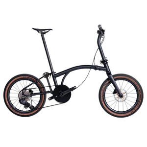 HEXATI T20 edición juvenil, aleación de titanio aerodinámica completa, 12 velocidades, bicicleta <span class=keywords><strong>Brompton</strong></span> G line de titanio aerodinámico completo. - Product Image 2