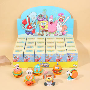 การ์ตูนอะนิเมะต่อพ่วงฟองน้ำ Mr. Krabs ถุงตาบอดจับสลากตุ๊กตาของเล่นตุ๊กตาที่สนุกสนานของขวัญวันเกิดตัวละครแช่แข็ง - Product Image 2