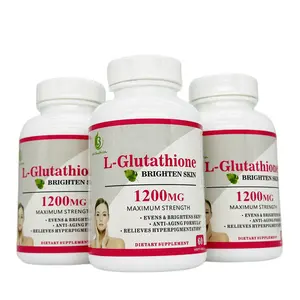 Hot Selling OEM Glutathione Skin Whitening Pill Capsules Rich In Collagen And Vitamin C