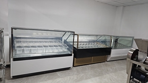 Ce 110V/220V bán buôn ý Thiết kế 18 20 Chảo Gelato Ice Cream hiển thị/Ice Cream Showcase/<span class=keywords><strong>Popsicle</strong></span> hiển thị tủ đông - Product Image 6