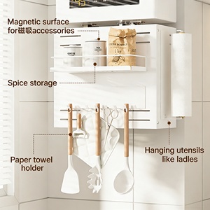 Cubierta para Calentador <span class=keywords><strong>de</strong></span> Agua a <span class=keywords><strong>Gas</strong></span>, Organizador <span class=keywords><strong>de</strong></span> Pared con Panel Perforado para Ocultar Tuberías <span class=keywords><strong>de</strong></span> <span class=keywords><strong>Gas</strong></span> Natural, Almacenamiento <span class=keywords><strong>de</strong></span> Cocina - Product Image 1