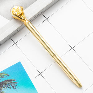 Bolígrafo de Metal con Diamantes al por Mayor con Logotipo Personalizado para Estudiantes Creativos - Product Image 5