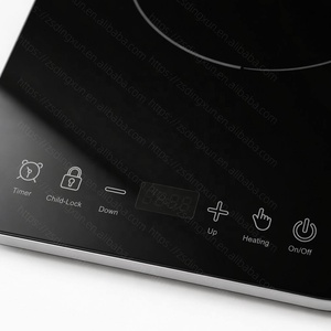 Cocina de Inducción de un Solo Quemador para Encimera, 2000W, Control Táctil, <span class=keywords><strong>Siemens</strong></span> IGBT, Carcasa de Plástico, Uso en Hoteles y Hogares, OEM - Product Image 3