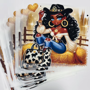 T-shirt en plastique plastisol avec logo, matériau PET avec transfert de chaleur lavable, logo personnalisé <span class=keywords><strong>Betty</strong></span> Sticker, transferts DTF, vente en gros - Product Image 4