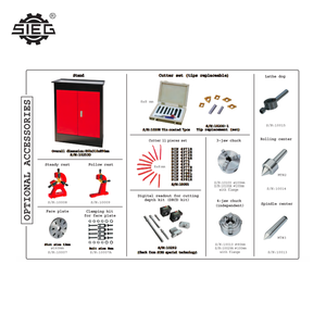 Tornio Mini SIEG <span class=keywords><strong>C3</strong></span> 350W per Metallo, Orizzontale a Velocità Variabile 3000rpm, Manuale 220V/110V, Mandrino MT3, per Lavorazioni Leggere - Product Image 4