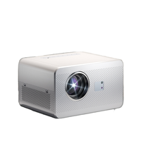 Proyector LED Rayingtech C8pro 4K Blanco de Tiro Corto Android 9 2G Incorporado Inalámbrico USB Portátil Cine en Casa Uso Interior y Exterior
