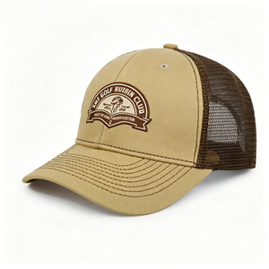 <b>Vintage</b> Indonesia Green and Black Mesh Trucker <b>Cap</b> with Embroidery Mountain Logo Adjustable Unisex for Adventures Outdoor - Product Image 2