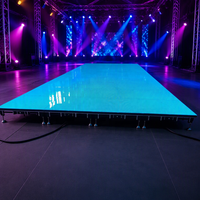 Layar LED Instalasi Tetap Luar Ruangan P2.6 Tahan Air IP65 500x500 500x1000 Kabinet Kaki Dapat Disesuaikan Video Wall