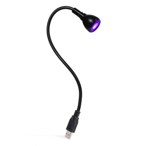 Lampe à LED UV à clipser, mini lampe de bureau USB portable, lumière de séchage pour vernis gel, outil de manucure pour salon et voyage - Product Image 5