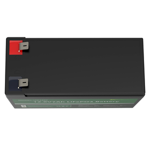Batterie lithium-ion rechargeable 12V à décharge profonde 12,8V 10AH avec BMS intégré LFP1207 Batterie Lifepo4 12V - Product Image 4