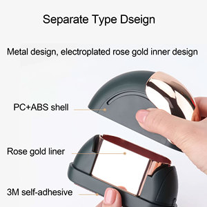 Cendrier de voiture portable, cendrier créatif anti-mouches pour l'intérieur de la voiture, nouvel accessoire automobile, design professionnel/luxueux - Product Image 2