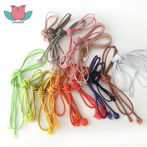 CE002 Cordon élastique rond haute tension de 3mm pour sacs de vêtements colorés, cordons élastiques de camping pour kayak en plein air - Product Image 1