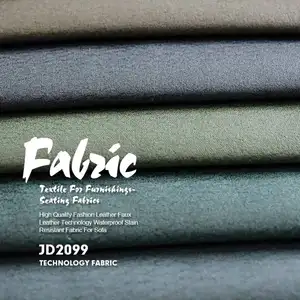 Tecnologia Preuimu resistente alle rughe in poliestere 100% tessuto elastico resistente alle macchie tessuto per divano in vendita