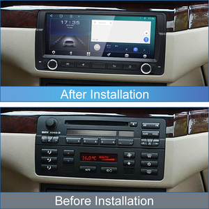 เครื่องเล่นมัลติมีเดียในรถยนต์ HFMid ขนาด 8.8 นิ้ว รองรับ Android AUTO และ Carplay พร้อมวิทยุ บลูทูธ ระบบนำทาง GPS สำหรับรถยนต์ BMW M3 ซีรีส์ 3 รุ่น E46 รองรับ RDS Music - Product Image 3