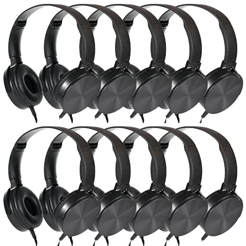 Wholesale Business on Ear Wired Headsets 3.5mm Plug with 1.5m Cord Call Center Headset for Sports & Travel Use Surround Sound
