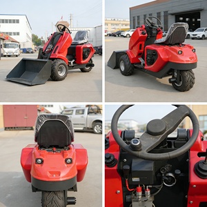 Free Shipping Wheel Loader CE EPA 5 Earth Moving Machinery Mini Wheel Loader Farm Garden Mini Wheel Drive Loader - Product Image 2