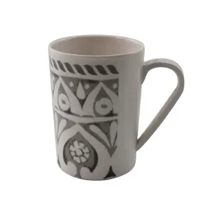 مصنع مخصص تصميم الميلامين كأس فنجان شاي كوب لشرب القهوة مع مقبض