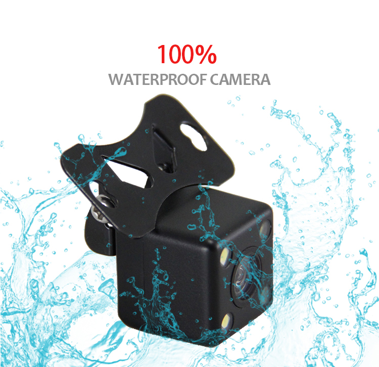 Оптовая продажа с завода, Лидер продаж, Автомобильная камера заднего вида с 4 светодиодами ночного видения HD, легко устанавливается