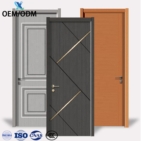 OEM/ODM Dalle de séparation de chambre Salle de bain <span class=keywords><strong>Grange</strong></span> Patio Sécurité française Entrée avant Intérieur Autres portes WPC pour chambre - Product Image 3