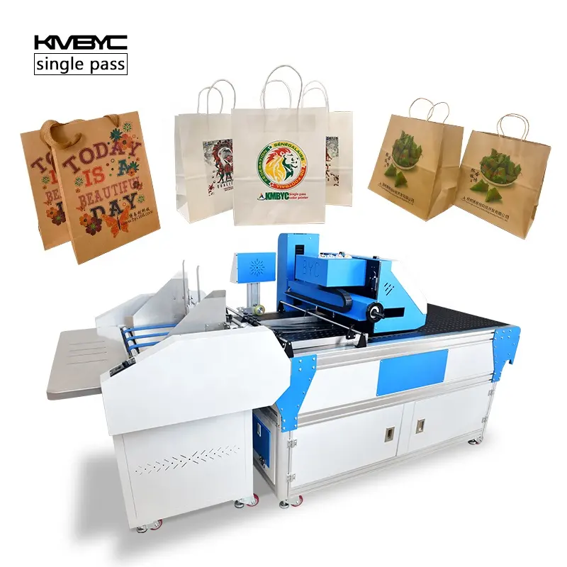 Автоматический принтер для подачи однопроходных цифровых бумажных пакетов