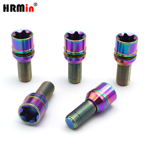 <span class=keywords><strong>Tornillo</strong></span> <span class=keywords><strong>de</strong></span> cubo <span class=keywords><strong>de</strong></span> <span class=keywords><strong>rueda</strong></span> automotriz Torx <span class=keywords><strong>de</strong></span> titanio Ti-6Al-4V Gr.5 con asiento cónico flotante <span class=keywords><strong>de</strong></span> 60 grados M14x1.5 con llave <span class=keywords><strong>de</strong></span> titanio - Product Image 3