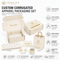 Cajas de Envío Personalizadas con Diseño a Color y Forro de Esponja, con Tiras de Desgarre para un Transporte Conveniente, para Almacenamiento de Calcetines y Compras
