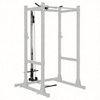 Rack de musculation robuste PR-M200 avec cadre en acier de 60 mm, J-Cups et bras de sécurité revêtus de UHMW