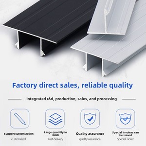 <span class=keywords><strong>Bande</strong></span> de garniture de couture d'ombre de <span class=keywords><strong>plafond</strong></span> suspendu moderne simple double <span class=keywords><strong>bande</strong></span> de bord de plaque de plâtre décorative d'alliage d'aluminium de type T - Product Image 3