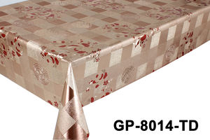 सफेद गोल्डन उभरा Manteles डे मेसा कस्टम टेबल कपड़ा टेबल कपड़े - Product Image 4