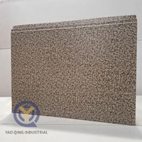 Panneau mural en mousse isolante disponible en stock, panneau composite en aluminium, panneau sandwich décoratif en EPS respectueux de l'environnement