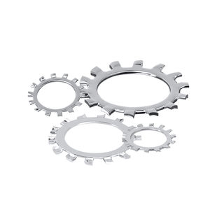 Din6797 stainless steel plain serrated locking washer with internal teeth - Product Image 4