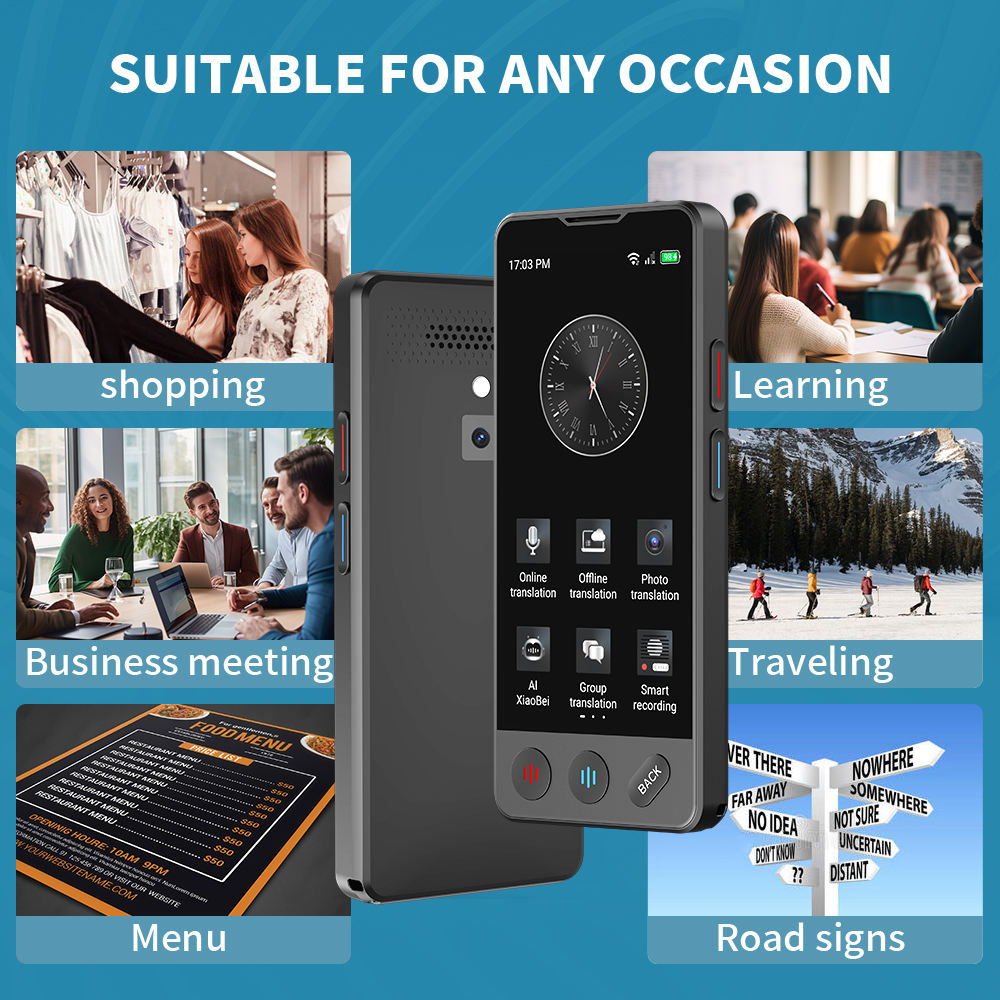 W12 翻訳機 – Wooask｜日本公式サイト W12 言語翻訳デバイス、WiFi不要、144言語のリアルタイム音声翻訳 小型 旅行