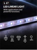 Luz Lineal LED RGB para Exteriores, Resistente al Agua IP67, Certificación CE, Tubos de Fachada de Otros Materiales para Jardín y Paisajismo