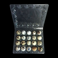 Cartons à œufs de caille de haute qualité, emballage en blister en PVC écologique, plateau à œufs 6 12 15 18 20 24 30 trous, industrie alimentaire, prix bas