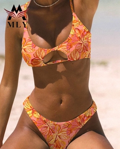MLY 2025 Hot Sale Two <strong>Piece</strong> <strong>Fat</strong> Sexy <strong>Women</strong> Plus Size Swimwear Crinkle Sexy Girl Swimwear <strong>Bikini</strong> - Product Image 6