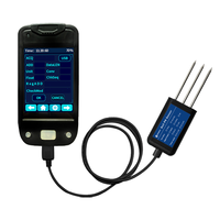 Analyseur de sol portable Gemho 7 en 1 avec capteur intégré en temps réel, enregistreur de données NPK, pH, EC pour l'analyse du sol