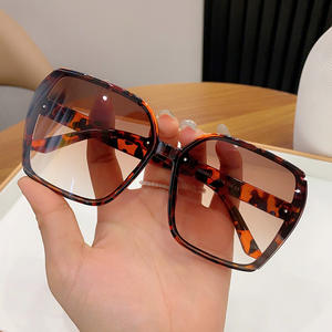 แว่นตากันแดดดาวหญิงพร้อมแว่นกันแดดไทด์ใหม่หน้าใหญ่บางเฉียบแว่นตาขับรถชายป้องกันรังสียูวี - Product Image 6