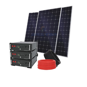 Complete 3000w 4000w 5000w <b>Solar</b> System <b>Kit</b> Hybrid 5KVA for Home Use - Product Image 1