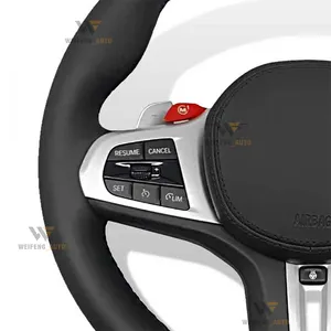 New G20 G30 Series For BMW Sports Steering Wheel 2019-2023 Have Heating Function Customized M1 M2 +LED+ Carbon Fiber Wheel