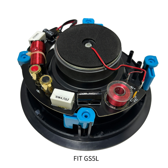 DEKEN FIT GS5L Hot Selling Coaxial In-ceiling Public System Constant Resistance 5.25 Inch 20w High Fidelity Horn Ceiling Speaker