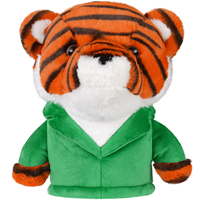 Vente en gros de housses de tête de club de golf personnalisées en forme d'animaux, housses de driver, housses de tête de golf OEM
