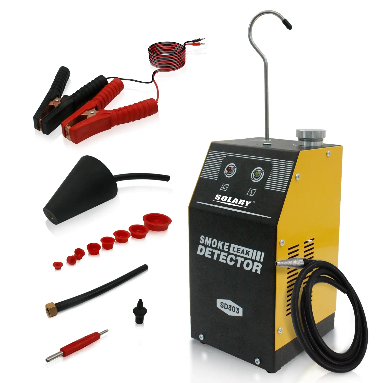SD303 Car Smoke Leak Detector EVAP Diagnostic Tool Vacuum Tester Fuel Pipe Leakage Analyzer Auto Motorcycle Smoke Leak Detector
