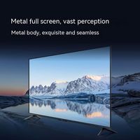Xiaomi Tv Ea55 voix en champ lointain contrôle intelligent 4k Ultra haute définition double bande Wifi 55 pouces métal plein écran