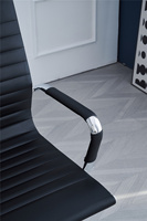 Bas prix Mobilier de bureau à dossier haut de haute qualité Chaise de bureau pivotante moderne pour ordinateur avec coque arrière